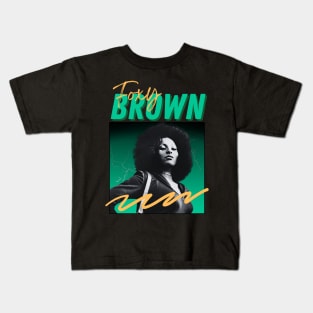 Foxy brown***original retro Kids T-Shirt